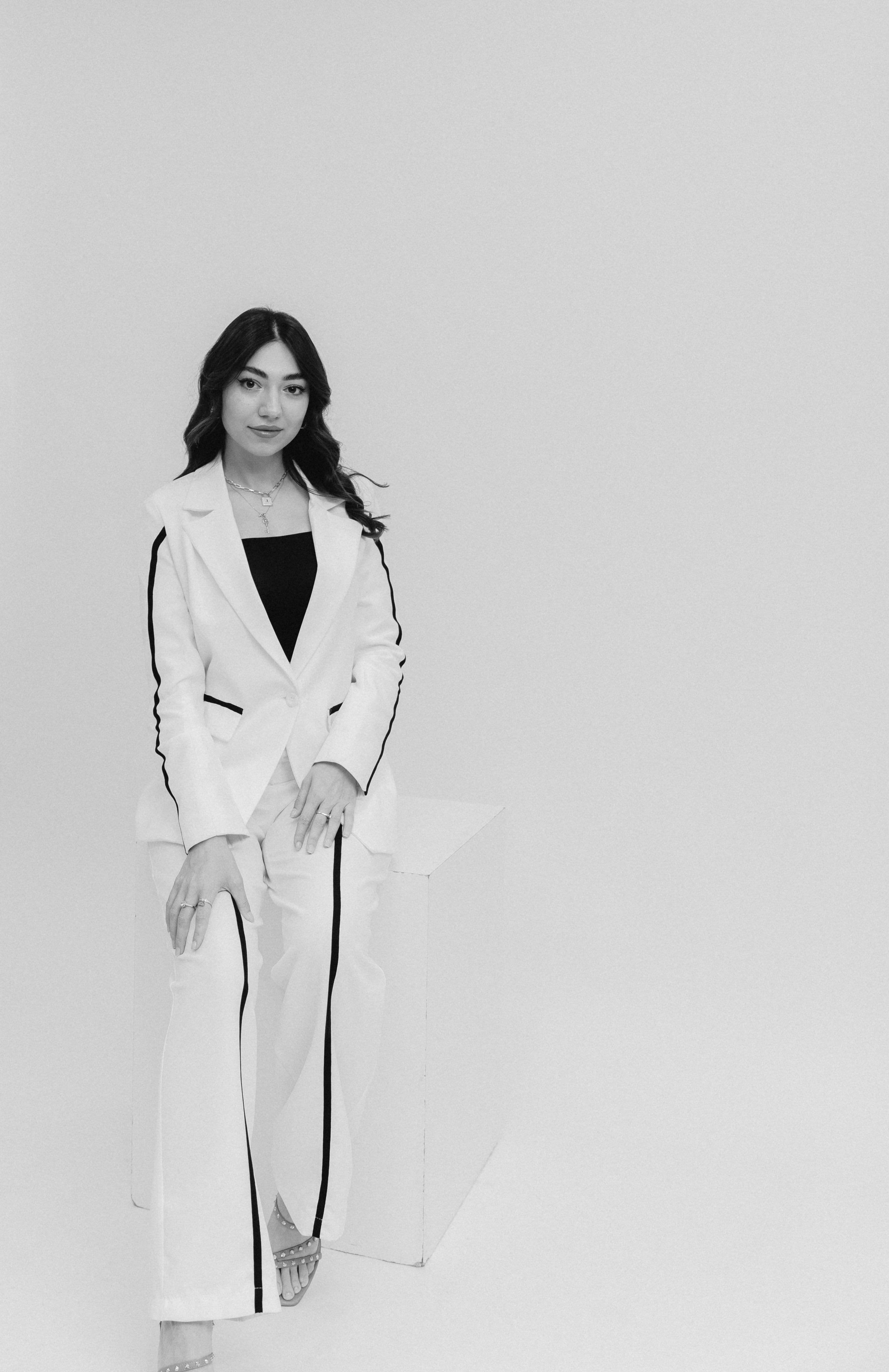 Editorial crop of a garment in motion